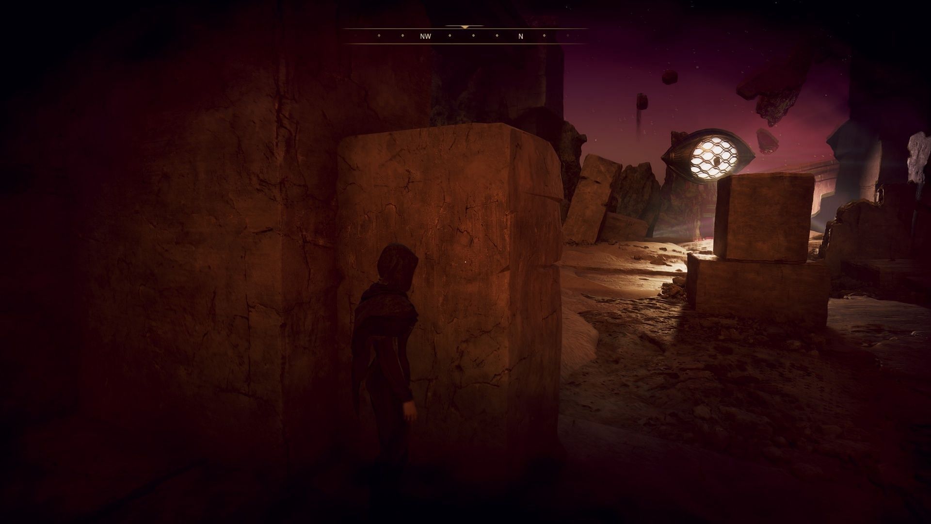 You may be able to just skip the hiding place up ahead and keep going (Image via Funcom)